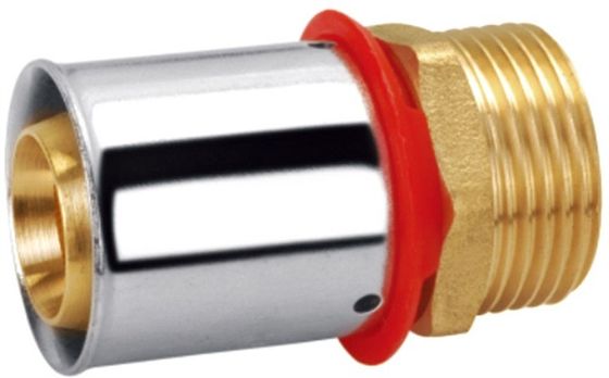 Messing-Verbindungsverschraubung PF3003 Gerader Kompressionsstecker