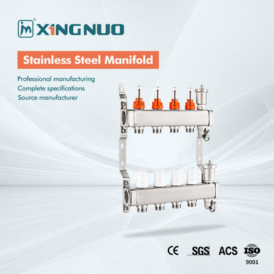 Temperaturberechtigung bis zu 250°F Messing-Glied 4 Ports Zoll Größe 3/4×16 2 3/4×16 3 3/4×16 4 Ideal für Fluidkontrollsysteme